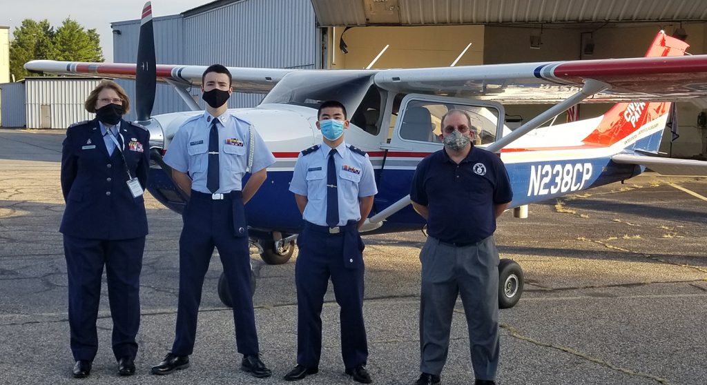 Vermont CAP Wing Honors Two Cadets with National Award State Aviation