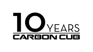 Carbon Cub 10 Year Logo (Black on White)edit